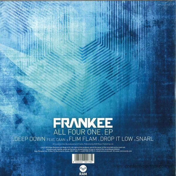 Frankee - All Four One EP (Back)