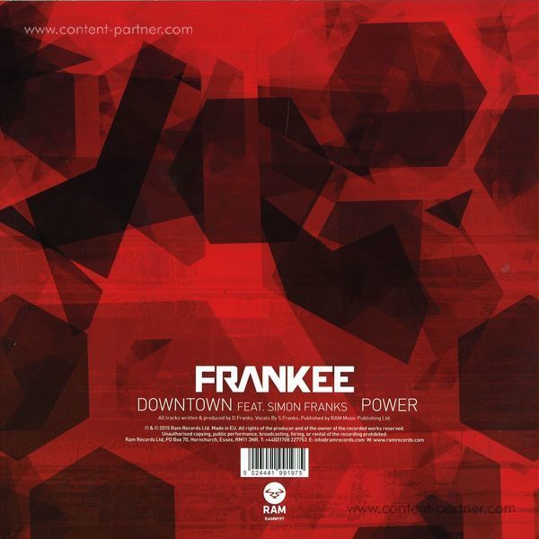 Frankee - Downtown / Power (Back)