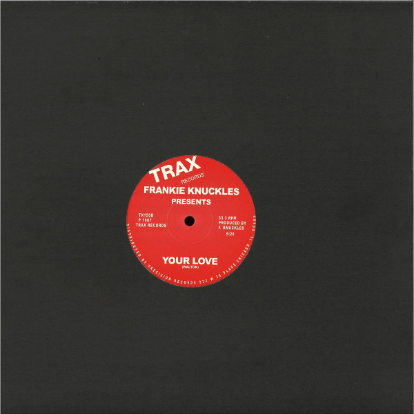 Frankie Knuckles - Baby Wants To Ride (Red Vinyl Repress) (Back)