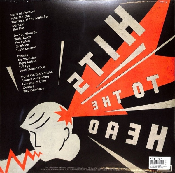 Franz Ferdinand - Hits To The Head (2LP+MP3) (Back)