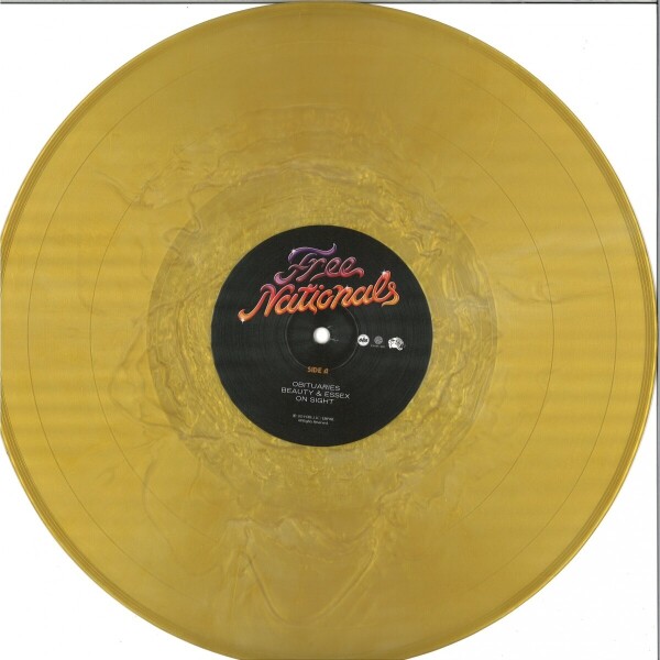 Free Nationals - Free Nationals (Gold Nugget Vinyl 2LP) (Back)