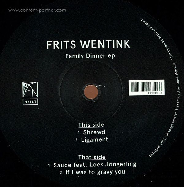 Frits Wentink - Family Dinner Ep