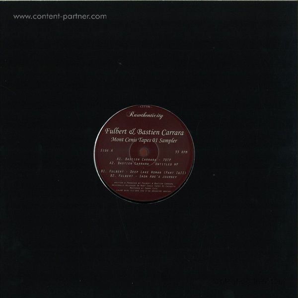 Fulbert & Bastien Carrara - Mont Cenis Tapes 01 Sampler (Back)