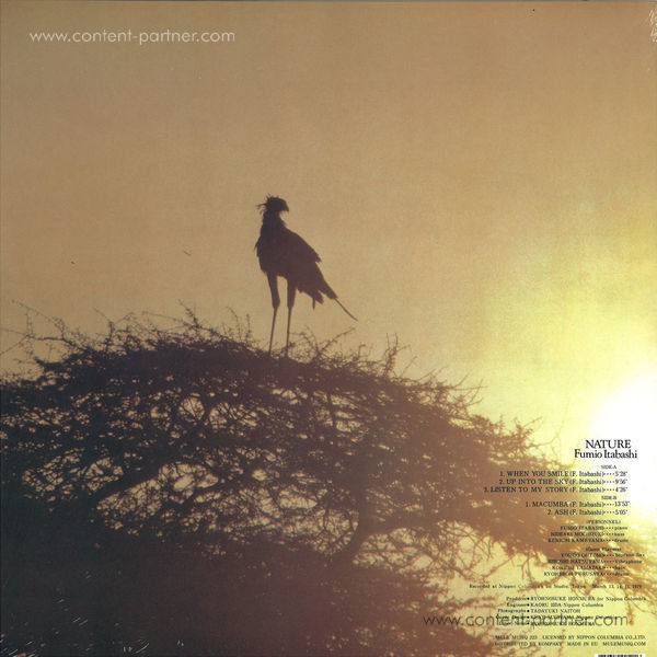 Fumio Itabashi - Nature (Vinyl Only / Ltd!) (Back)