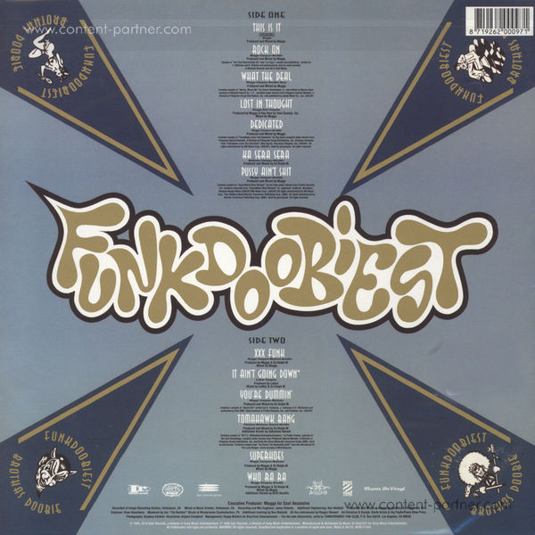 Funkdoobiest - Brothas Doobie (LP) (Back)