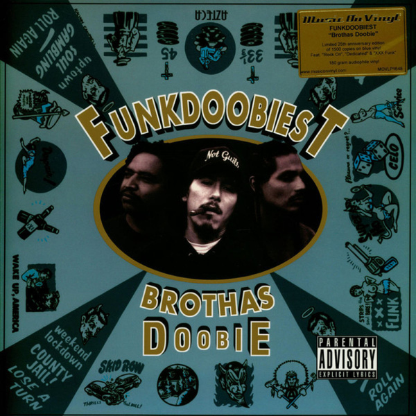 Funkdoobiest - Brothas Doobie (Ltd. 25th Anniv. Blue Vinyl LP)