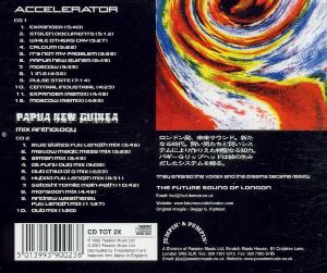 Future Sound Of London - Accelerator 2001 (Back)
