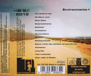 Future Sound Of London,The - Environments Vol.4 (Back)