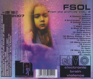 Future Sound Of London,The - From The Archives Vol.2 (Back)