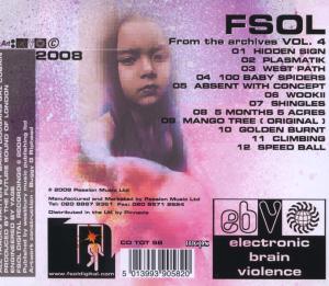 Future Sound Of London,The - From The Archives Vol.4 (Back)