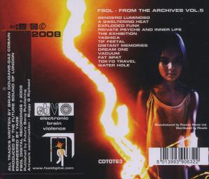Future Sound Of London,The - From The Archives Vol.5 (Back)