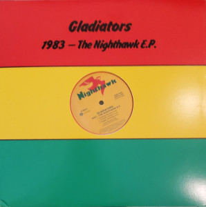 GLADIATORS - 1983 THE NIGHTHAWK E.P. (Back)