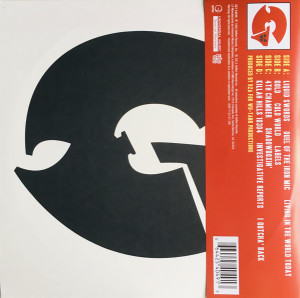 GZA - Liquid Swords (Instrumentals) (Ltd.Coloured 2LP) (Back)