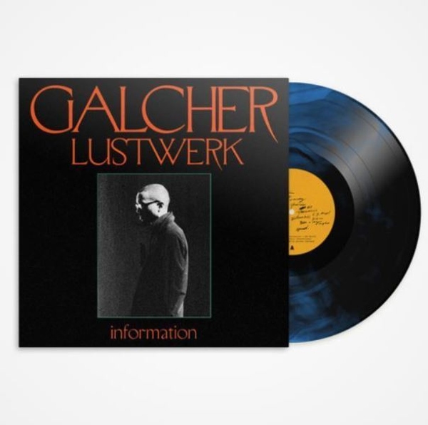 Galcher Lustwerk - Information (Ltd. Blue Smoke Vinyl LP) (Back)