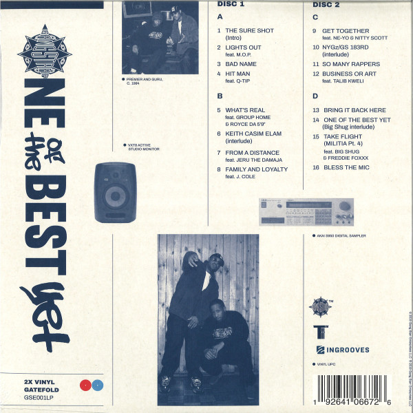 Gang Starr - One Of The Best Yet (2LP) (Back)