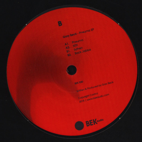 Gary Beck - Pneuma EP (Back)