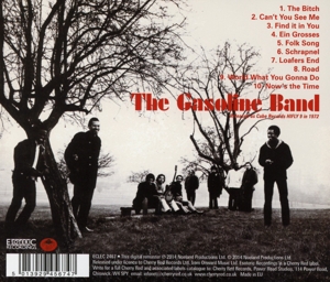 Gasoline Band,The - The Gasoline Band (Remastered Edition) (Back)