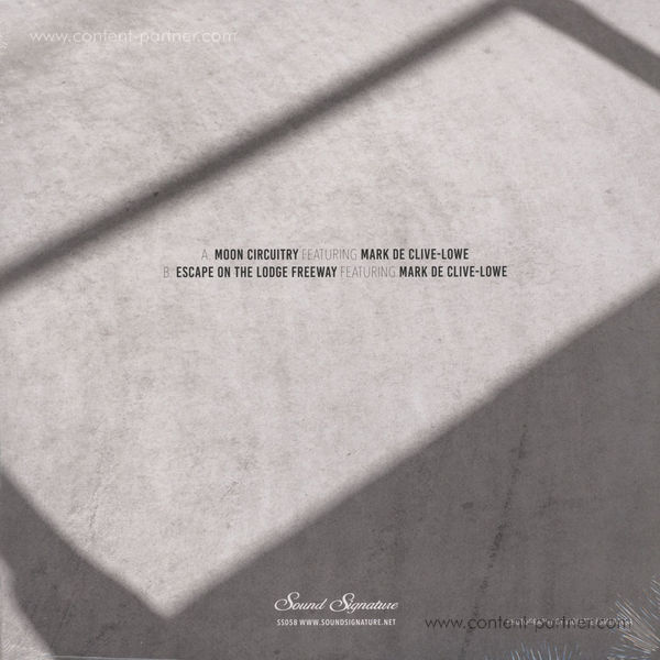 Ge-Ology Featuring Mark De Clive-Low - Moon Circuitry / Escape From The Lodge.. (Back)