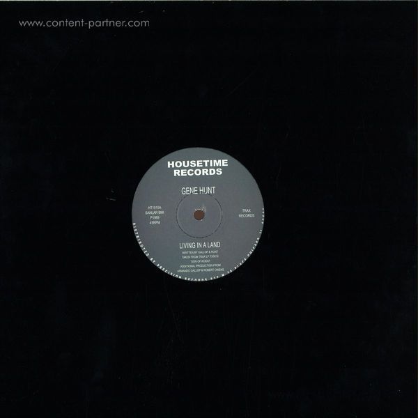 Gene Hunt - Living In A Land (Back)