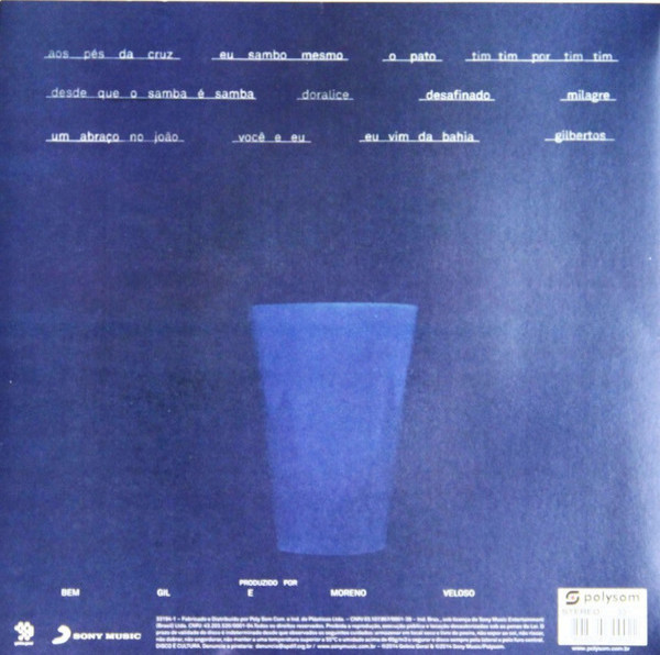Gilberto Gil - Gilbertos Samba (Back)