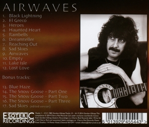 Giltrap,Gordon Band - Airwaves (Expanded+Remastered Edition) (Back)