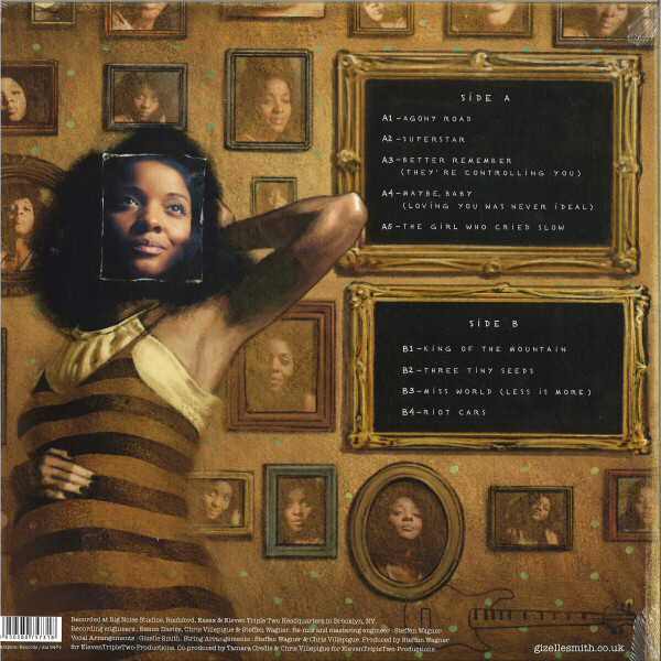 Gizelle Smith - Revealing (LP) (Back)