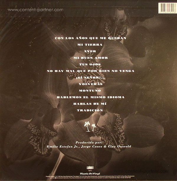 Gloria Estefan - Mi Tiera (Back)