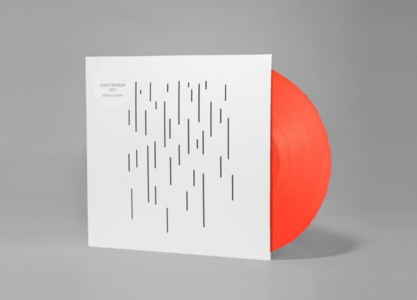 GoGo Penguin - V2.0 (Ltd. Orange Vinyl 2LP) (Back)