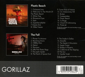 Gorillaz - Plastic Beach/The Fall (Back)