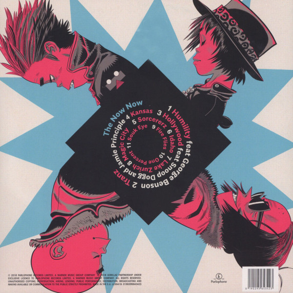 Gorillaz - The Now Now (Ltd. Deluxe Box Set) (Back)