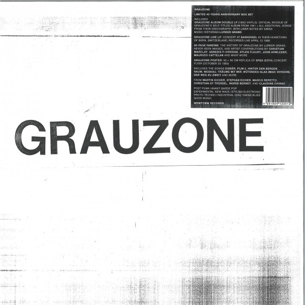Grauzone - Grauzone (Ltd. 40 Years Anniv. Box Set)