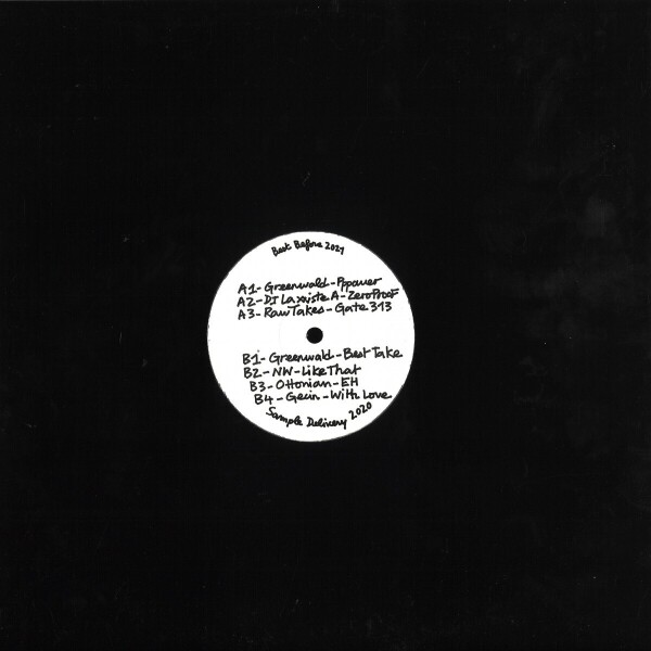 Greenwald, DJ Laxxiste A, Raw Takes, NW, Ottonian, - Best Before 2021 (Back)