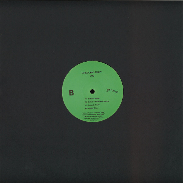 Gregorio Soave - DV8 EP (Back)