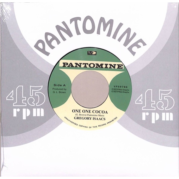 Gregory Isaacs / Glen Brown - One One Cocoa / Take A Step