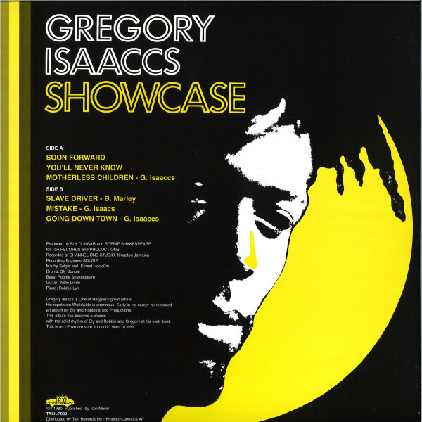 Gregory Isaacs - Showcase (Back)