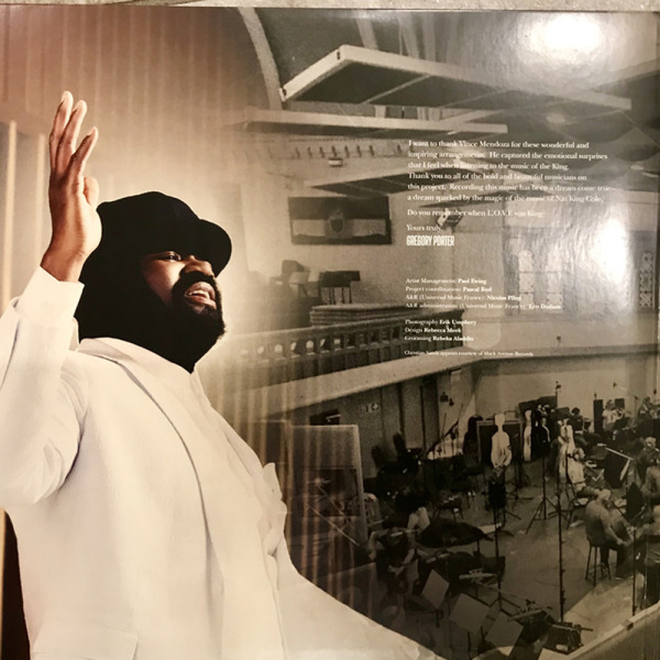 Gregory Porter - Nat King Cole & Me (2LP) (Back)