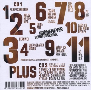 Gr”nemeyer,Herbert - Schiffsverkehr (Special Edition) (Back)