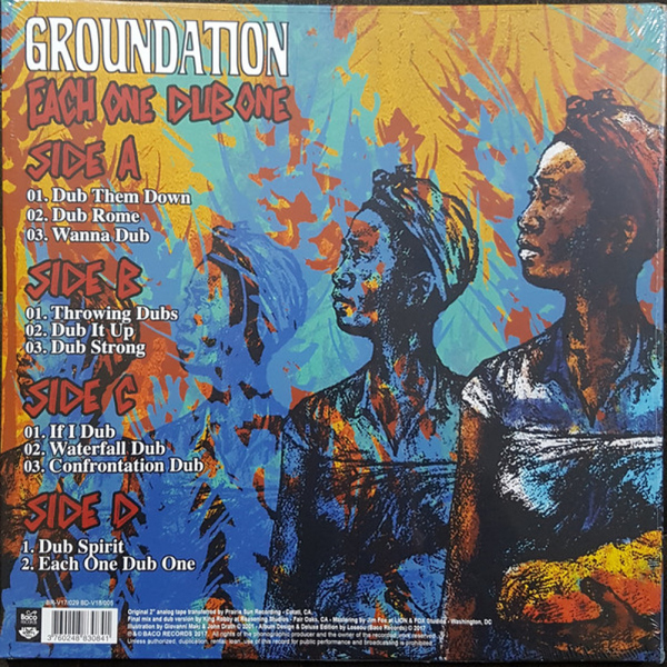 Groundation - Each One Dub One (2LP) (Back)
