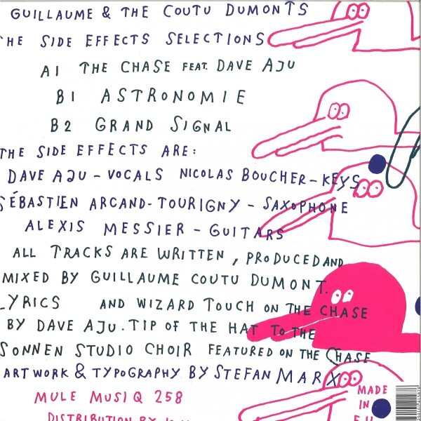 Guillaume & The Coutu Dumonts - The Chase (Back)