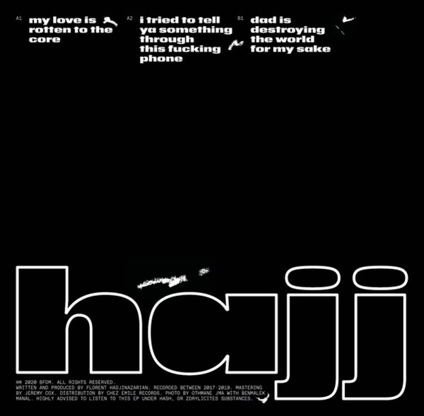 HAJJ - Dédicace à Personne (Back)