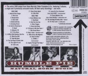 HUMBLE PIE - NATURAL BORN BUGIE/THE IMMEDIA (Back)