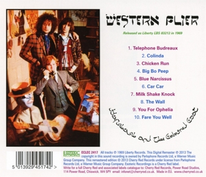 Hapshash And The Coloured Coat - Western Flier (Remastered Edition) (Back)