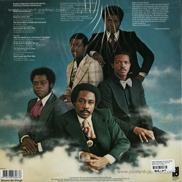 Harold Melvin And The Blue Notes - Wake Up Everybody (Back)