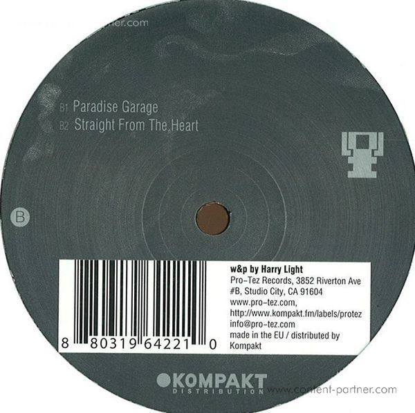 Harry Light - Straight From The Heart Ep (Back)