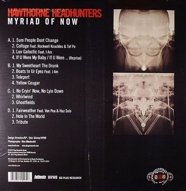 Hawthorne Headhunters - Myriad Of Now (Back)