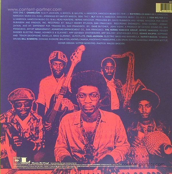 Herbie Hancock - Headhunters (Remastered) (Back)