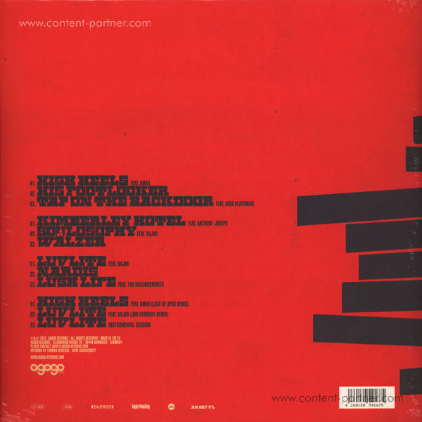 Hidden Jazz Quartett - Raw And Cooked (Back)
