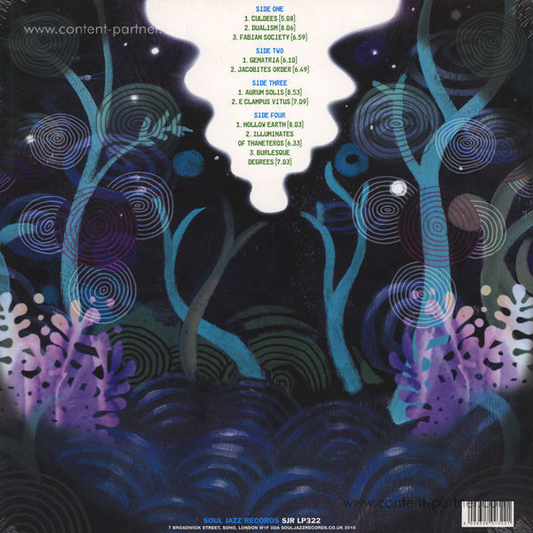 Hieroglyphic Being - The Acid Documents (ltd. coloured vinyl) (Back)