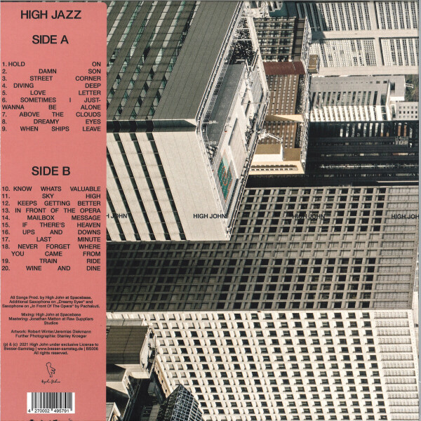 High John - High Jazz LP (Back)