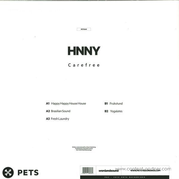 Hnny - Carefree (Back)